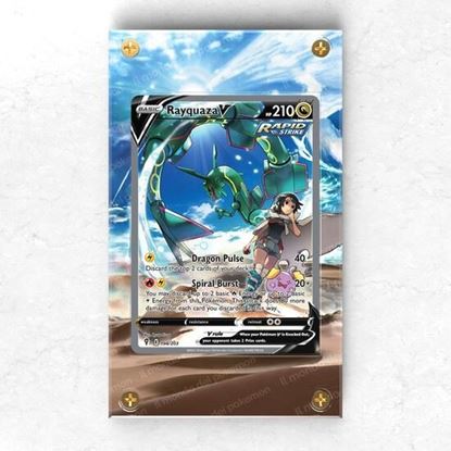 Immagine di Cornice Porta Carte Rayquaza V alternative