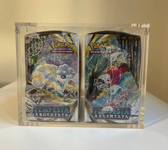 Immagine di Case In Plexiglass magnetico Per due display Pokemon