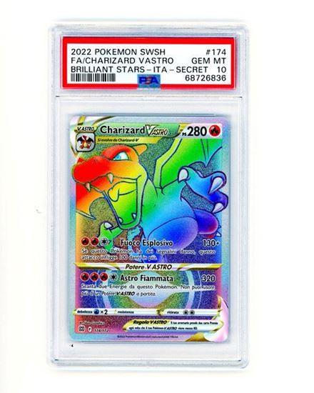 Immagine di Charizard V astro - Rara Segreta 174/172 PSA 10 IT GEM-MT