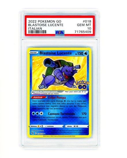 Immagine di Blastoise Lucente 018/78 PSA 10 IT GEM-MT