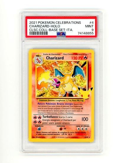 Immagine di Charizard 4/102 Holo PSA 9 IT MT