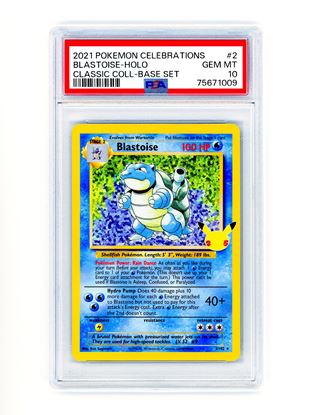 Immagine di Blastoise  2/102 Holo PSA 10 IT GEM-MT