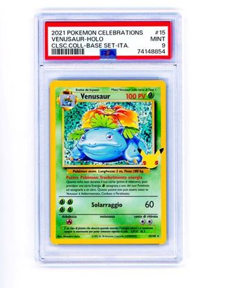 Immagine di Venusaur 15/102 Holo (IT) PSA 9 MT