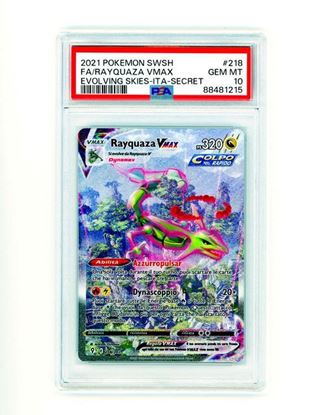 Immagine di Rayquaza Vmax 218/203 PSA 10 IT GEM- MT