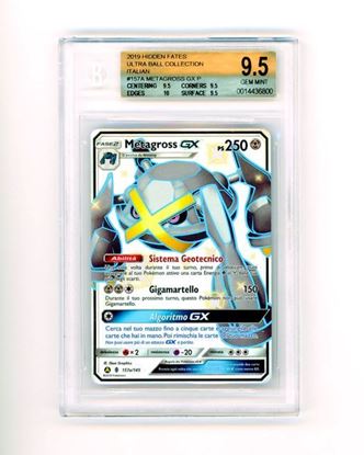 Immagine di Metagross GX (Full Art) 157a/145 BECKETT 9.5 GEM-MT -