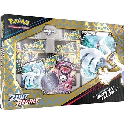 Immagine di Unown-V e Lugia-V - Collezione Speciale Zenit Regale (ITA)