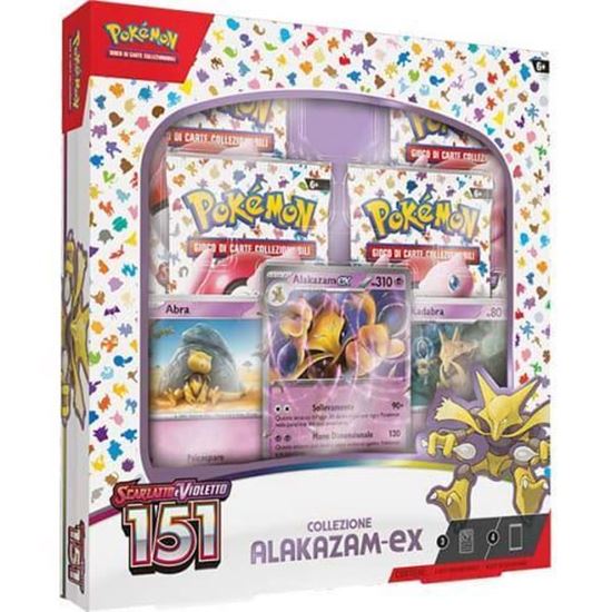 Immagine di Scarlatto e Violetto 151 - Collezione Alakazam-ex (ITA)