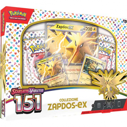 Immagine di Scarlatto e Violetto 151 - Collezione Zapdos-ex (ITA)