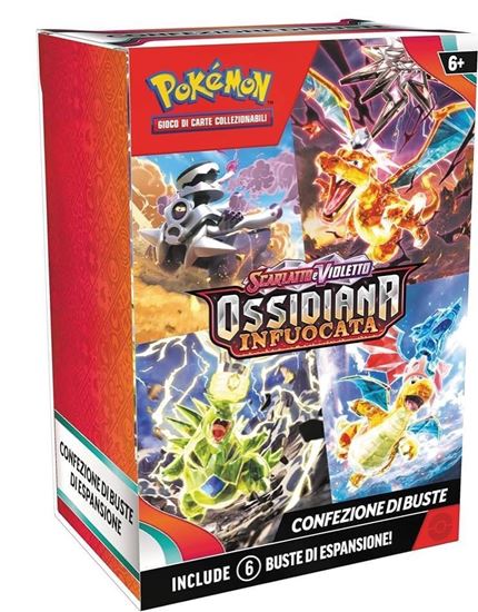 Immagine di Ossidiana Infuocata - Kit Prerelease Sfida Strategica - sealed X 10 (ITA)