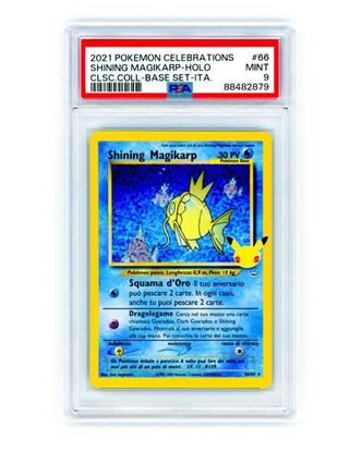 Immagine di Shining Magikarp  66/64 Holo (IT) PSA 9 MT