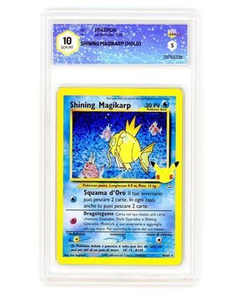 Immagine di Shining Magikarp  66/64 Holo (IT) GRAAD 10  GEM-MT