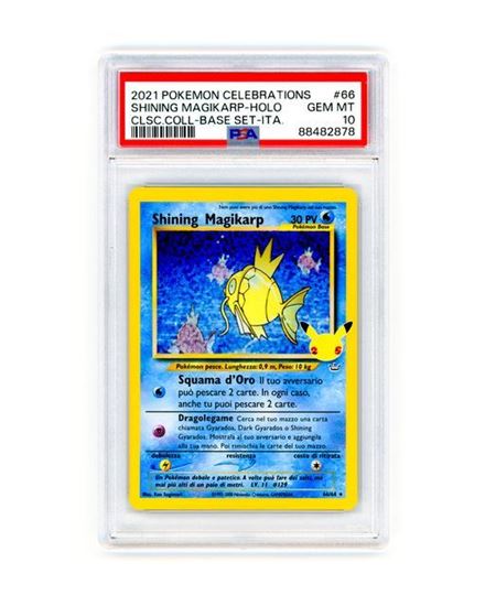 Immagine di Shining Magikarp  66/64 Holo (IT) PSA 10  GEM-MT