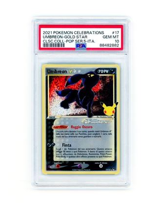 Immagine di Umbreon Gold Star 17/17 Holo  (IT) PSA 10 GEM-MT