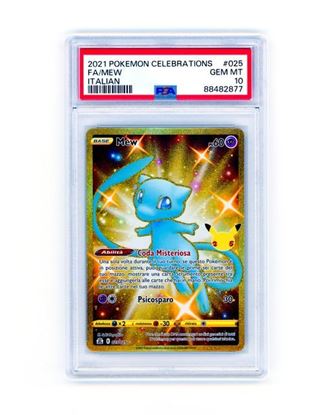 Immagine di Mew Rara Segreta 025/025  (IT) PSA 10 GEM-MT