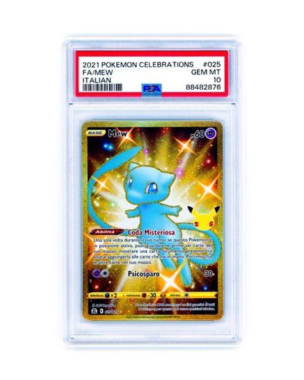 Immagine di Mew Rara Segreta 025/025  (IT) PSA 10 GEM-MT