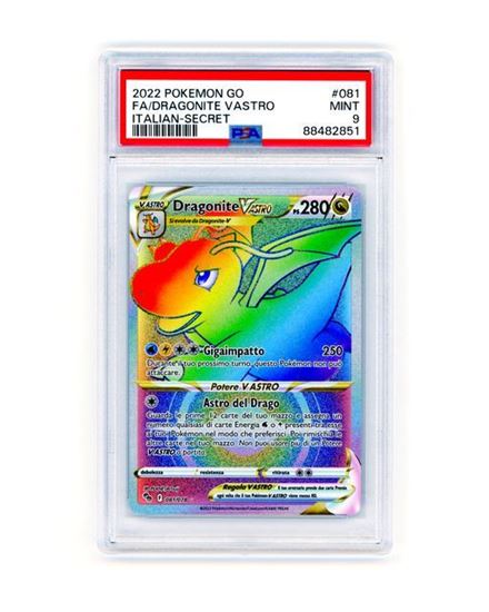 Immagine di Dragonite V-astro Full art secret 081/078 PSA 9 MT