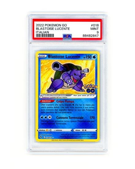 Immagine di Blastoise Lucente 018/78 PSA 9 IT MT