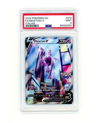 Immagine di Mewtwo V 072/78 PSA 9 ITA MT