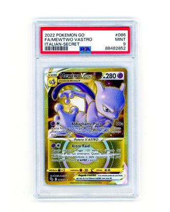 Immagine di Mewtwo Vastro Gold 086/78 PSA 9 MT