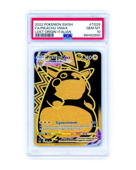 Immagine di Pikachu Vmax  TG29/TG30  Rara Segreta  PSA 10 GEM-MT