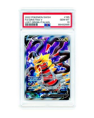 Immagine di Giratina V Full Art 185/196 Full Art PSA 10 GEM-MT