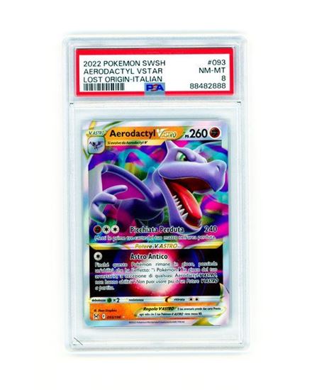 Immagine di Aerodactyl Vstar 093/196 Full Art PSA 8 MT