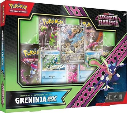 Immagine di Scarlatto & Violetto: Segreto Fiabesco - Greninja ex - Collezione Illustrazione Speciale (ITA)