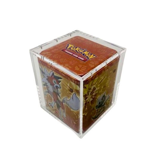 Immagine di Case Protettivo in Plexiglass magnetici per tin stacking Pokemon