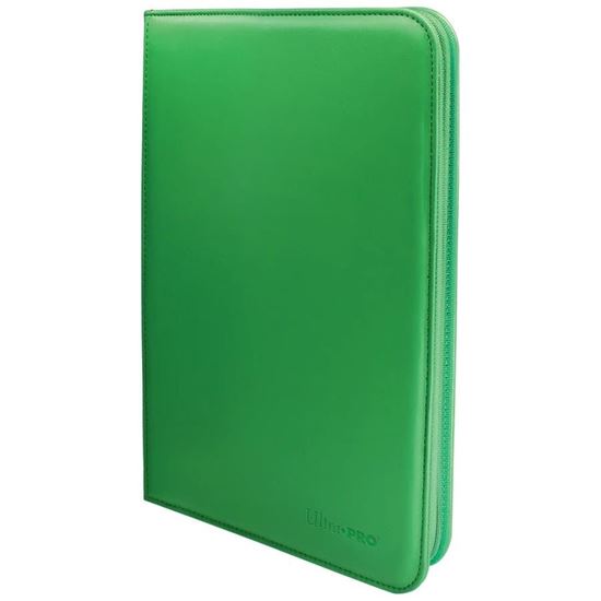 Immagine di Album 12 Tasche con Zip - Zippered Pro - Binder - Verde - Vivid - Ultra Pro