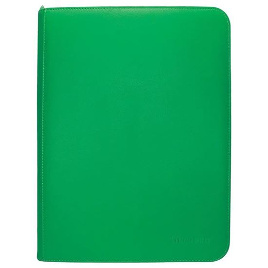 Immagine di Album 9 Tasche con Zip - Zippered Pro - Binder - Verde - Vivid - Ultra Pro