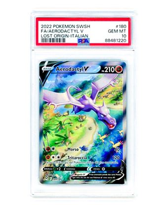 Immagine di Aerodactyl V 180/196 PSA 10 GEM-MT