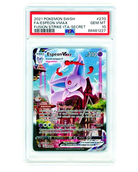 Immagine di Espeon  Vmax  Full Art 270/264 PSA 10 IT GEM-MT