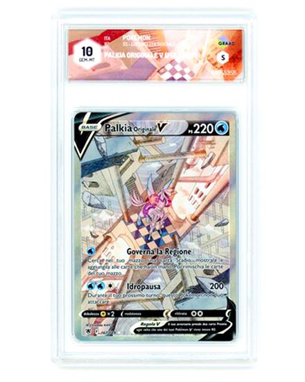 Immagine di Palkia Originale V Full Art 167/189  GRAAD 10 GEM-MT