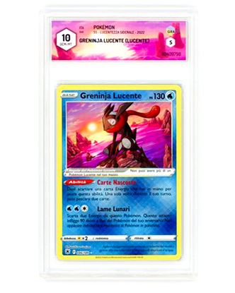 Immagine di Greninja Lucente 046/189 GRAAD 10 GEM-MT