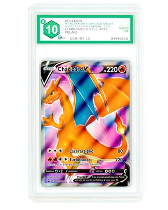 Immagine di Charizard V SWSH050  (Full Art) Promo GRAAD 10 GEM-MT