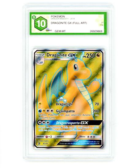 Immagine di Dragonite gx 67/70  GRAAD 10 GEM-MT