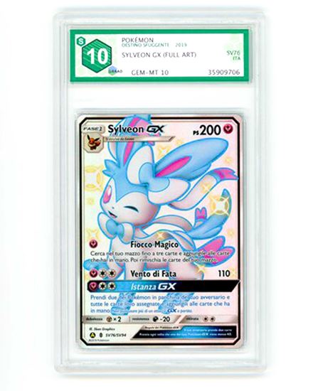 Immagine di Sylveon gx sv76/sv94 GRAAD 10 GEM-MT