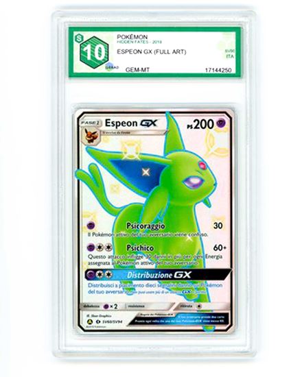 Immagine di Espeon gx sv60/sv94 GRAAD 10 GEM-MT