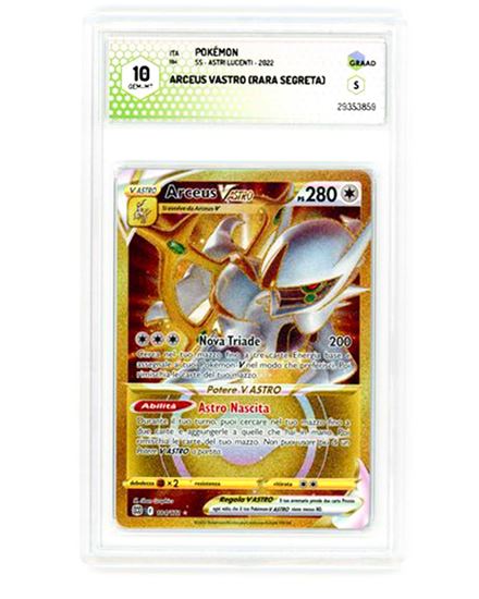 Immagine di Arceus V astro (Rara Segreta) 184/172 GRAAD 10 GEM-MT