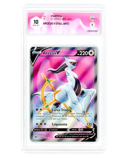 Immagine di Arceus V 165/172 GRAAD 10 GEM-MT