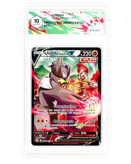 Immagine di Urshifu singocolpo (Full Art) TG18/TG30 GRAAD 10 GEM-MT