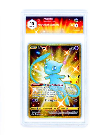 Immagine di Mew Rara Segreta 025/025  (IT) PSA 10 GEM-MT