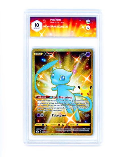 Immagine di Mew Rara Segreta 025/025  (IT) PSA 10 GEM-MT