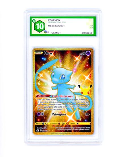 Immagine di Mew Rara Segreta 025/025  (IT) PSA 10 GEM-MT