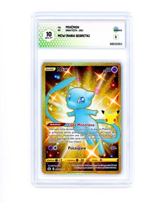 Immagine di Mew Rara Segreta 025/025  (IT) PSA 10 GEM-MT