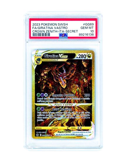 Immagine di Giratina Vastro Gold GG69/GG70 PSA 10 GEM-MT