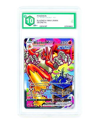 Immagine di Blaziken Vmax - Rara Segreta - 201/198 GRAAD 10 GEM-MT