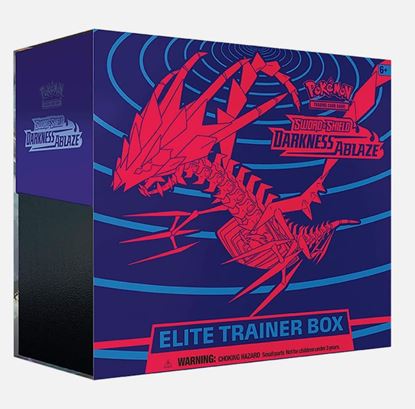 Immagine di Fiamme oscure / Darkness Ablaze - Set Allenatore Fuoriclasse / Elite Trainer Box (ENG)