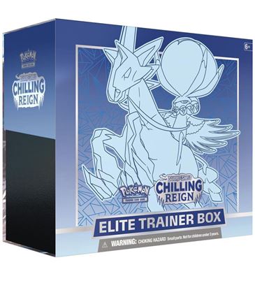 Immagine di Regno Glaciale / Chilling reign Ice Raider Calirex - Set Allenatore Fuoriclasse / Elite Trainer Box (ENG)