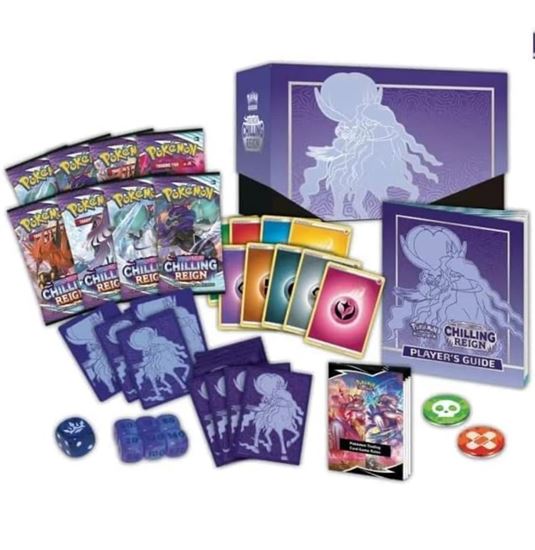 Immagine di Regno Glaciale / Chilling Shadow Raider Calirex - Set Allenatore Fuoriclasse / Elite Trainer Box (ENG)